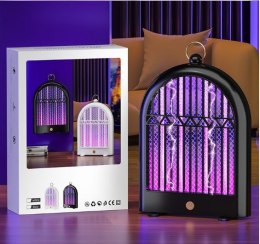 Lampa owadobójcza uv elektryczna led na komary muchy wisząca 2 tryby usb