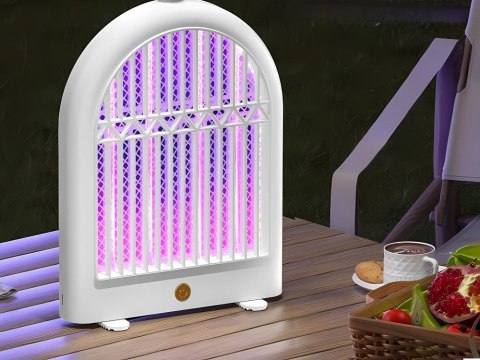 Lampa owadobójcza uv elektryczna led na komary muchy wisząca 2 tryby usb Lampa owadobójcza uv elektryczna led na komary muchy wisząca 2 tryby usb