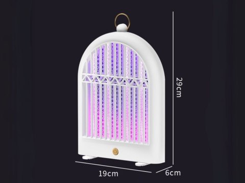 Lampa owadobójcza uv elektryczna led na komary muchy wisząca 2 tryby usb Lampa owadobójcza uv elektryczna led na komary muchy wisząca 2 tryby usb