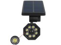 Lampa solarna 8 led wbijana ogrodowa czujnik zmierzchu ruchu do ogrodu