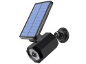 Lampa solarna 8 led wbijana ogrodowa czujnik zmierzchu ruchu do ogrodu