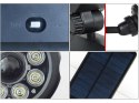 Lampa solarna 8 led wbijana ogrodowa czujnik zmierzchu ruchu do ogrodu
