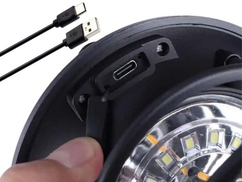 Lampa solarna kempingowa latarnia ogrodowa led usb czujnik ruchu zmierzchu Lampa solarna kempingowa latarnia ogrodowa led usb czujnik ruchu zmierzchu