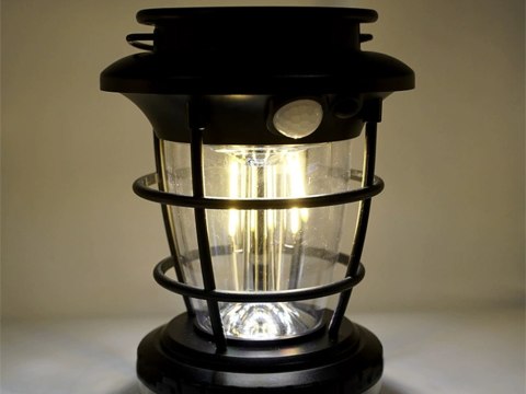 Lampa solarna kempingowa latarnia ogrodowa led usb czujnik ruchu zmierzchu Lampa solarna kempingowa latarnia ogrodowa led usb czujnik ruchu zmierzchu