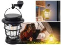 Lampa solarna kempingowa latarnia ogrodowa led usb czujnik ruchu zmierzchu