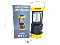 Lampa solarna kempingowa led z uchwytem do wieszania na biwak 5 trybów