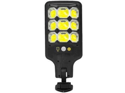 Lampa solarna zewnętrzna cob uliczna z czujnikiem ruchu i zmierzchu + pilot Lampa solarna zewnętrzna cob uliczna z czujnikiem ruchu i zmierzchu + pilot