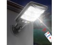 Lampa solarna zewnętrzna cob uliczna z czujnikiem ruchu i zmierzchu + pilot