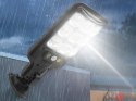 Lampa solarna zewnętrzna cob uliczna z czujnikiem ruchu i zmierzchu + pilot