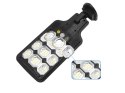 Lampa solarna zewnętrzna led uliczna z czujnikiem ruchu i zmierzchu + pilot