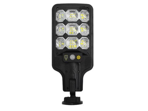 Lampa solarna zewnętrzna led uliczna z czujnikiem ruchu i zmierzchu + pilot Lampa solarna zewnętrzna led uliczna z czujnikiem ruchu i zmierzchu + pilot