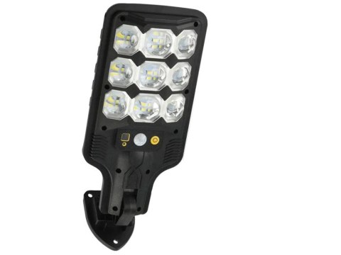 Lampa solarna zewnętrzna led uliczna z czujnikiem ruchu i zmierzchu + pilot Lampa solarna zewnętrzna led uliczna z czujnikiem ruchu i zmierzchu + pilot