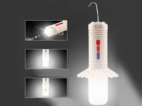 Lampa turystyczna latarka kempingowa wielofunkcyjna powerbank led namiot Lampa turystyczna latarka kempingowa wielofunkcyjna powerbank led namiot