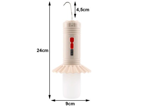 Lampa turystyczna latarka kempingowa wielofunkcyjna powerbank led namiot Lampa turystyczna latarka kempingowa wielofunkcyjna powerbank led namiot