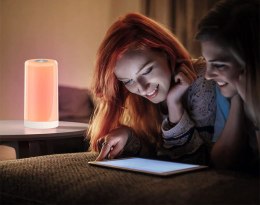 Lampka nocna stołowa biurkowa led usb dotykowa kolorowa bezprzewodowa