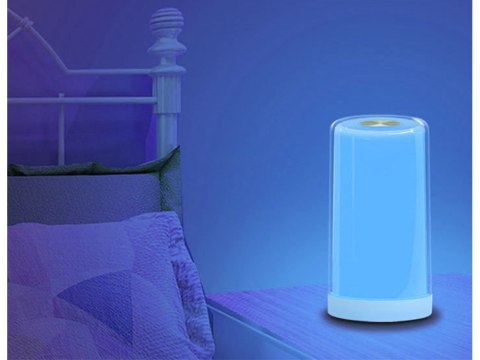 Lampka nocna stołowa biurkowa led usb dotykowa kolorowa bezprzewodowa Lampka nocna stołowa biurkowa led usb dotykowa kolorowa bezprzewodowa