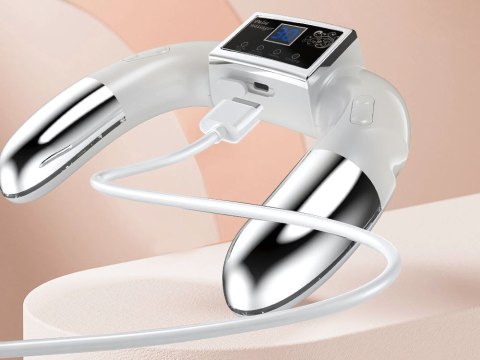 Masażer dłoni ems elektrostymulator terapia impulsowa bóle napięcia stres Masażer dłoni ems elektrostymulator terapia impulsowa bóle napięcia stres