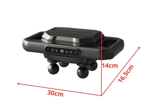 Masażer do ciała mocny 4 głowice 20 stopni siły + 6 trybów impulsowych usb Masażer do ciała mocny 4 głowice 20 stopni siły + 6 trybów impulsowych usb