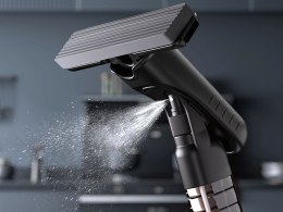 Mini mop ręczny ze zbiornikiem i spryskiwaczem do okien podłóg mebli szyb