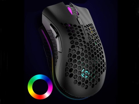 Myszka bezprzewodowa 2,4 ghz mysz do laptopa sensor optyczny podświetlenie Myszka bezprzewodowa 2,4 ghz mysz do laptopa sensor optyczny podświetlenie