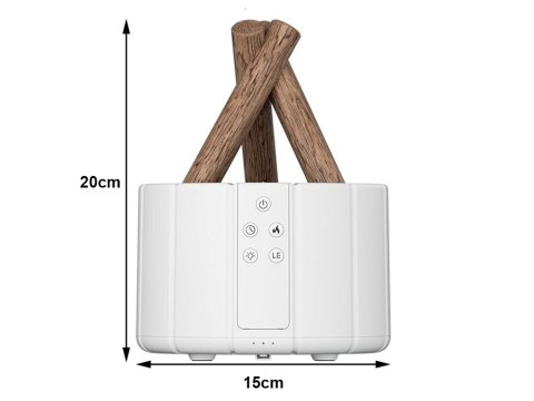 Nawilżacz powietrza usb dyfuzor z led rgb kominek mgiełka zapachowa ogień Nawilżacz powietrza usb dyfuzor z led rgb kominek mgiełka zapachowa ogień