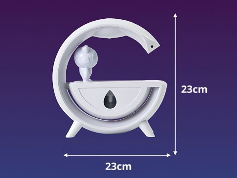 Nawilżacz powietrza z głośnikiem bluetooth led astronauta usb mgiełka rgb Nawilżacz powietrza z głośnikiem bluetooth led astronauta usb mgiełka rgb