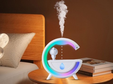 Nawilżacz powietrza z głośnikiem bluetooth led astronauta usb mgiełka rgb Nawilżacz powietrza z głośnikiem bluetooth led astronauta usb mgiełka rgb