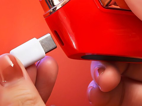 Obcinacz elektryczny do paznokci usb bezpieczny automatyczny z pojemnikiem Obcinacz elektryczny do paznokci usb bezpieczny automatyczny z pojemnikiem