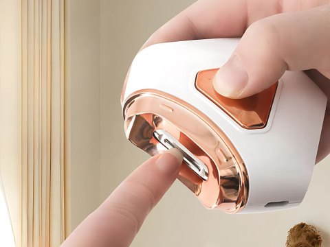 Obcinacz elektryczny do paznokci usb bezpieczny automatyczny z pojemnikiem Obcinacz elektryczny do paznokci usb bezpieczny automatyczny z pojemnikiem