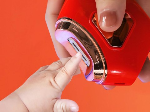 Obcinacz elektryczny do paznokci usb bezpieczny automatyczny z pojemnikiem Obcinacz elektryczny do paznokci usb bezpieczny automatyczny z pojemnikiem