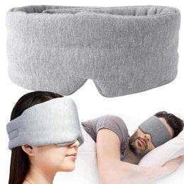 Opaska na oczy do spania maseczka zaciemniająca miękka lepszy sen relaks