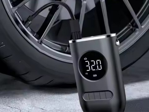 Pompka akumulatorowa do roweru samochodu kompresor elektryczny 10 bar lcd Pompka akumulatorowa do roweru samochodu kompresor elektryczny 10 bar lcd