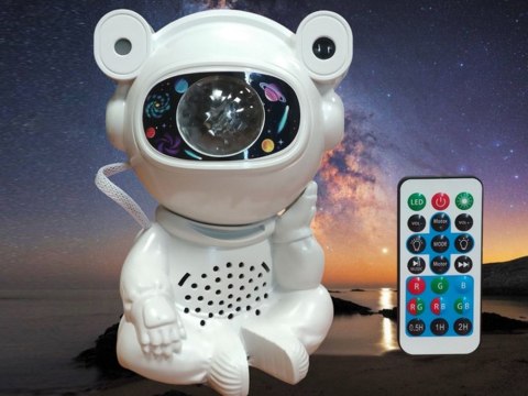 Projektor gwiazd astronauta lampka nocna rzutnik dla dziecka kosmos pilot Projektor gwiazd astronauta lampka nocna rzutnik dla dziecka kosmos pilot