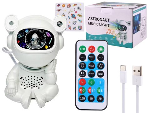 Projektor gwiazd astronauta lampka nocna rzutnik dla dziecka kosmos pilot Projektor gwiazd astronauta lampka nocna rzutnik dla dziecka kosmos pilot