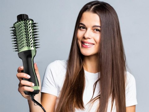 Suszarka lokówka prostownica szczotka do stylizacji włosów duża mocna 4 w 1 Suszarka lokówka prostownica szczotka do stylizacji włosów duża mocna 4 w 1