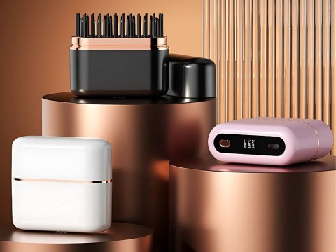 Szczotka prostująca włosy prostownica usb do włosów regulacja temperatury Szczotka prostująca włosy prostownica usb do włosów regulacja temperatury