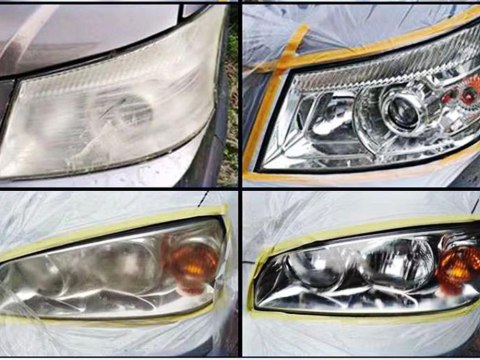 Zestaw do renowacji regeneracji świateł reflektorów samochodowych czajnik Zestaw do renowacji regeneracji świateł reflektorów samochodowych czajnik