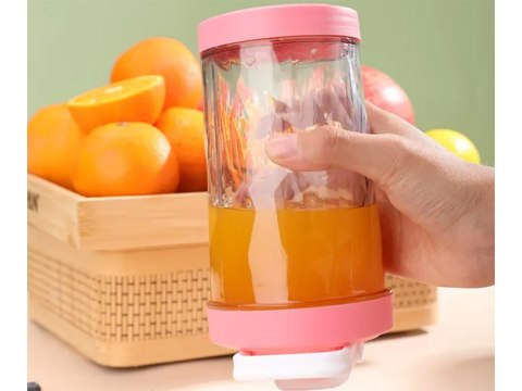 Blender do smoothie przenośny usb bezprzewodowy rozdrabniacz do lodu róż Blender do smoothie przenośny usb bezprzewodowy rozdrabniacz do lodu róż