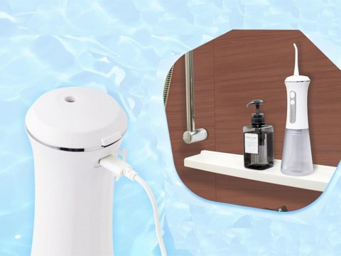 Irygator dentystyczny bezprzewodowy do zębów jamy ustnej duży pojemnik diy Irygator dentystyczny bezprzewodowy do zębów jamy ustnej duży pojemnik diy