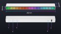 LAMPKA LED USB NA BIURKO REAKCJA NA DŹWIĘK MULTIKOLOR NEON RGB AKUMULATOR