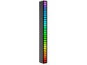 LAMPKA LED USB NA BIURKO REAKCJA NA DŹWIĘK MULTIKOLOR NEON RGB AKUMULATOR