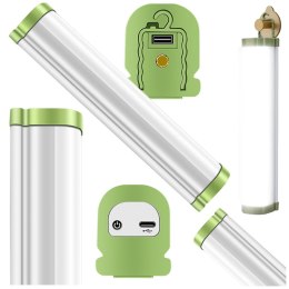 Lampa warsztatowa led z magnesem hakiem uniwersalna akumulator powerbank