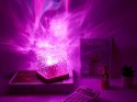 Lampka kryształ rgb z pilotem usb nastrojowa dekoracyjna kostka nocna