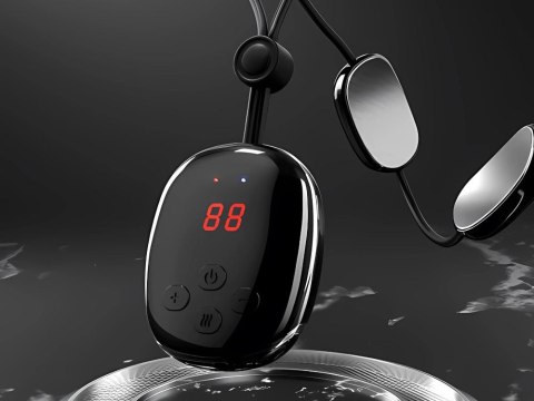 Masażer elektrostymulator szyi usb 15 mocy 4 tryby grzania masaż karku ems Masażer elektrostymulator szyi usb 15 mocy 4 tryby grzania masaż karku ems