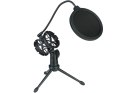 Mikrofon studyjny usb rgb statyw do komputera stream gaming kardioidalny
