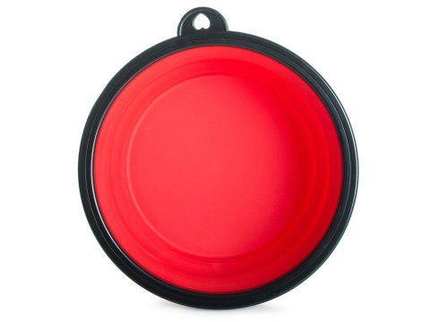 Miska składana silikonowa dla psa kota podróżna turystyczna lekka 800ml Miska składana silikonowa dla psa kota podróżna turystyczna lekka 800ml
