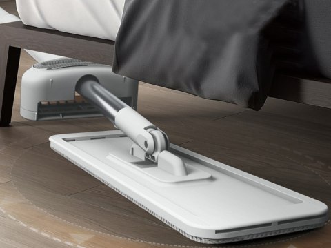 Mop płaski z wyciskaczem ręcznym 125cm chłonny składany szeroki mirkofibra Mop płaski z wyciskaczem ręcznym 125cm chłonny składany szeroki mirkofibra