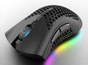 Myszka bezprzewodowa 2,4 ghz mysz do laptopa sensor optyczny podświetlenie