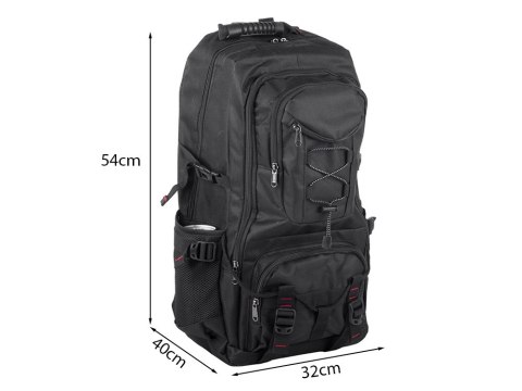 Plecak 35l czarny podróżny turystyczny trekkingowy mocny w góry wytrzymały Plecak 35l czarny podróżny turystyczny trekkingowy mocny w góry wytrzymały