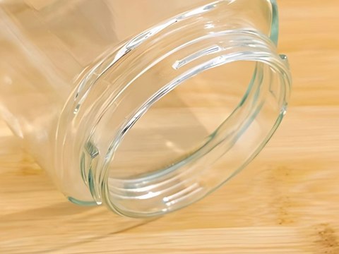 Pojemnik na przyprawy kuchenny z uchwytem szklany 300ml słoik + łyżeczka Pojemnik na przyprawy kuchenny z uchwytem szklany 300ml słoik + łyżeczka